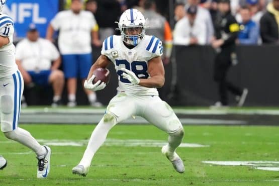 Indianapolis Colts running back Jonathan Taylor