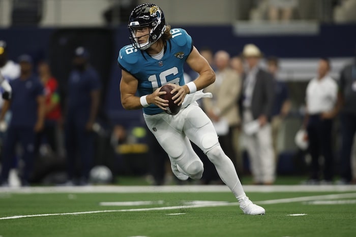 Jacksonville Jaguars quarterback Trevor Lawrence