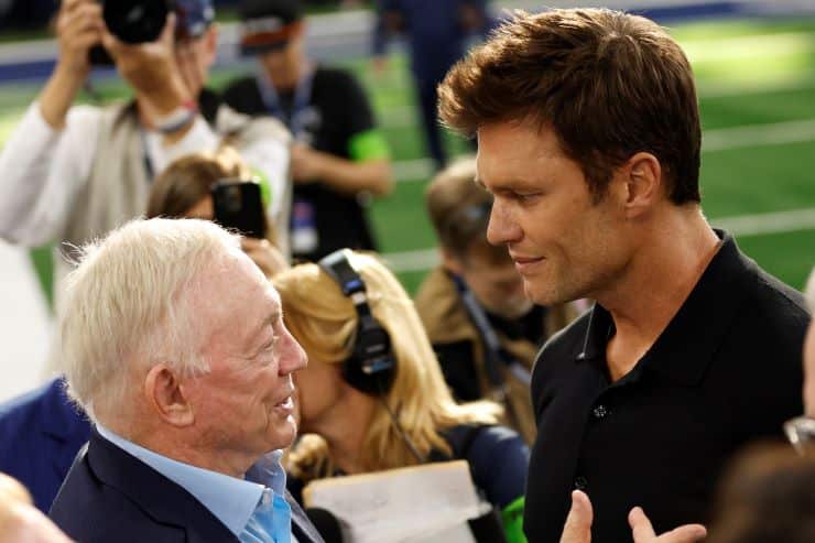 Jerry Jones Tom Brady