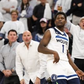 Minnesota Timberwolves guard Anthony Edwards