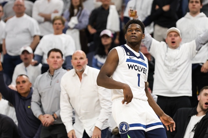 Minnesota Timberwolves guard Anthony Edwards