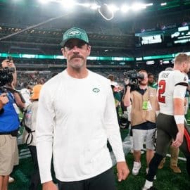 New York Jets quarterback Aaron Rodgers