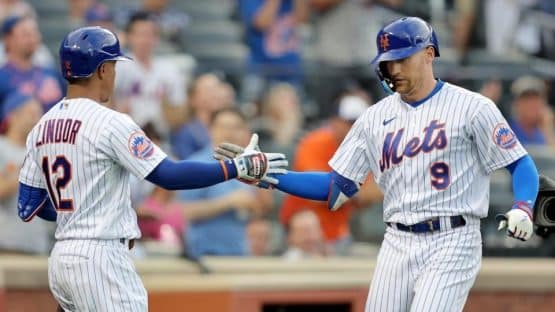 Francisco Lindor, Brandon Nimmo, New York Mets