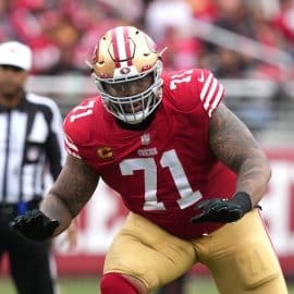 San Francisco 49ers offensive tackle Trent Williams