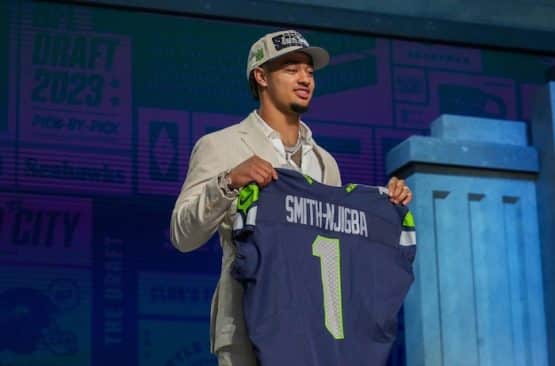 Seattle wide receiver Jaxon Smith-Njigba