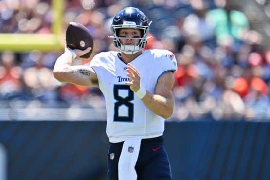 Tennessee Titans quarterback Will Levis