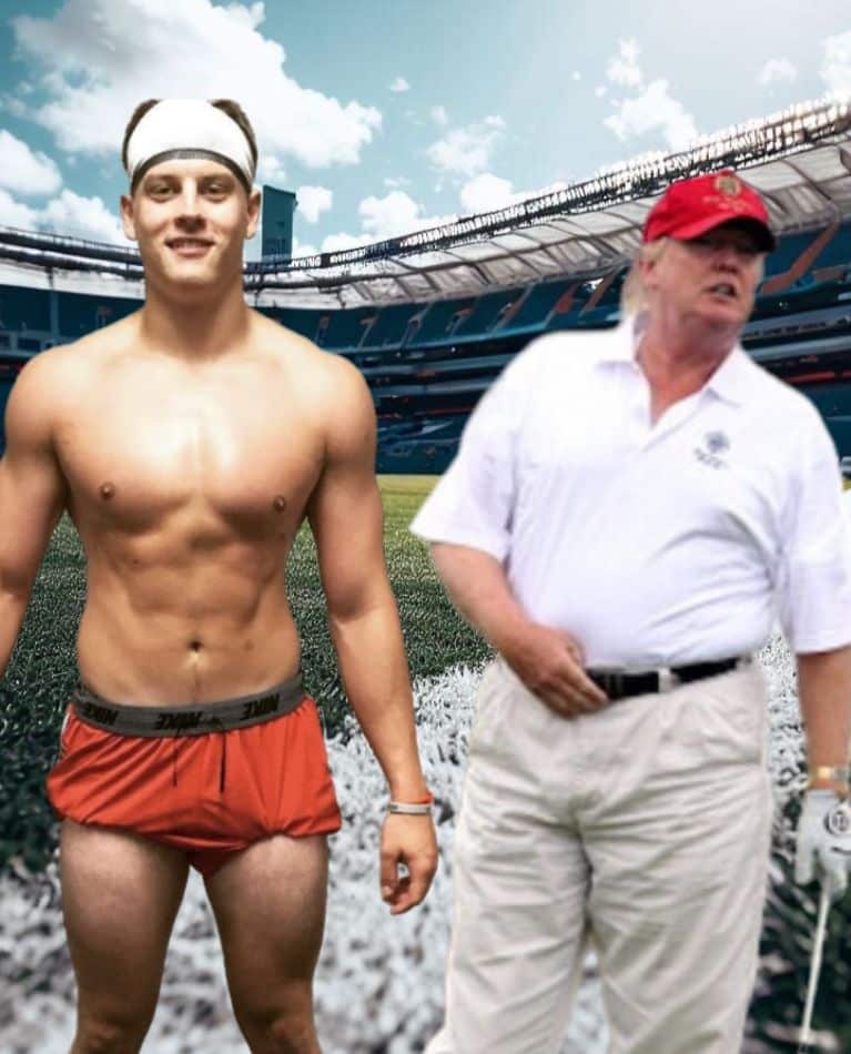 joe burrow v donald trump