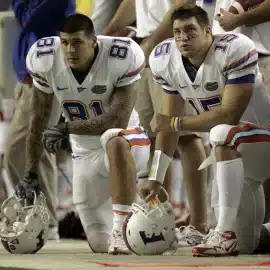tim tebow aaron hernandez