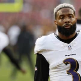 Baltimore Ravens wide receiver Odell Beckham Jr.