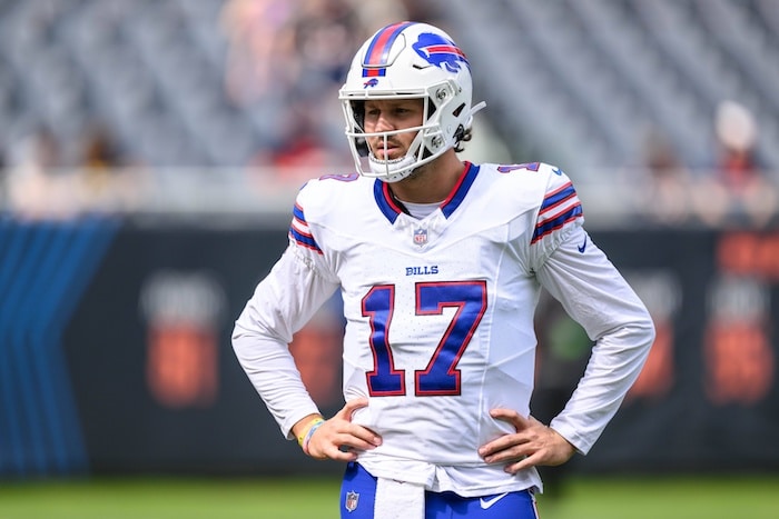 Buffalo Bills quarterback Josh Allen