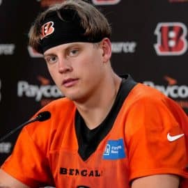 Cincinnati Bengals quarterback Joe Burrow