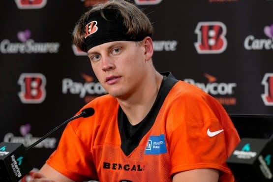 Cincinnati Bengals quarterback Joe Burrow
