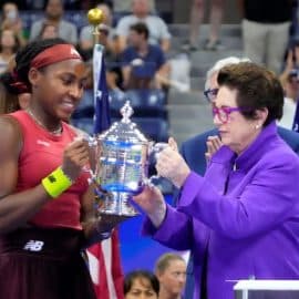 Coco Gauff Billie Jean King