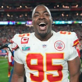 Kansas City Chiefs defensive tackle Chris Jones