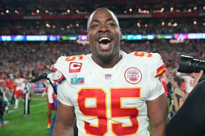 Kansas City Chiefs defensive tackle Chris Jones