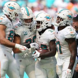 Miami Dolphins running back De'Von Achane