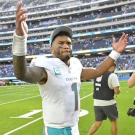 Miami Dolphins quarterback Tua Tagovailoa