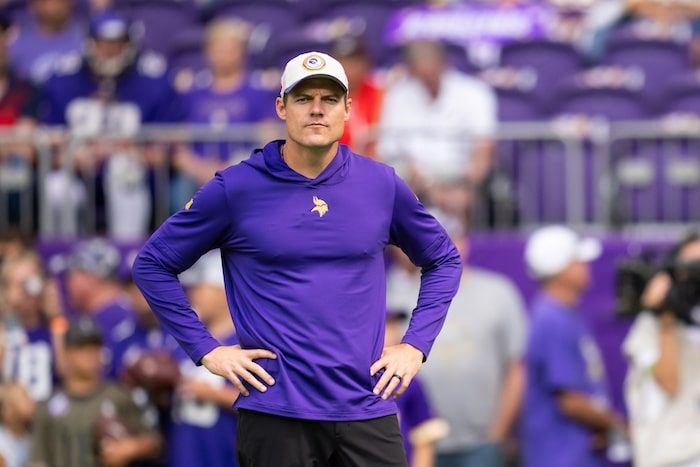 Minnesota Vikings head coach Kevin O'Connell
