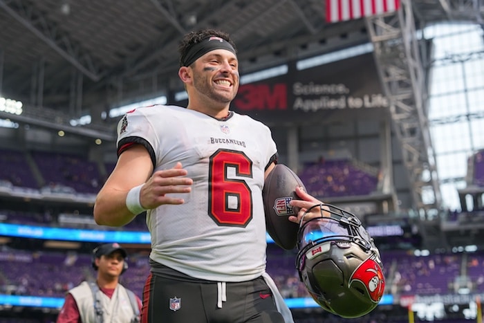 Buccaneers quarterback Baker Mayfield