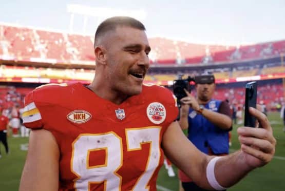 Travis Kelce Instagram Followers Jump By 250k, Jersey Sales Up 400% After Dating Taylor Swift