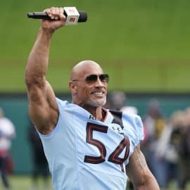XFL owner Dwayne Johnson