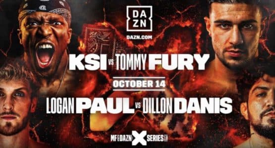 Cómo apostar en KSI vs Tommy Fury en España