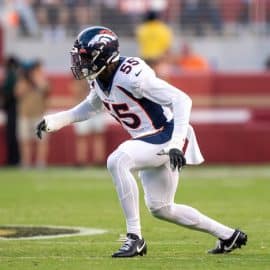 Frank Clark of the Denver Broncos