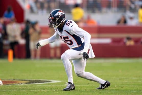 Frank Clark of the Denver Broncos