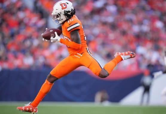 Denver Broncos wide receiver Jerry Jeudy