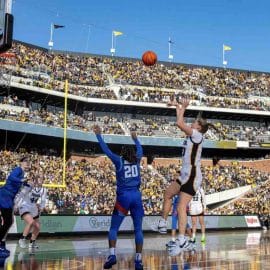 Iowa Basketball Sets Women’s College Basketball Attendance Record vs DePaul