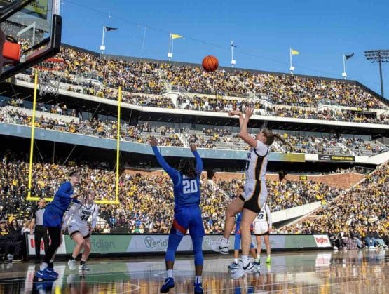 Iowa Basketball Sets Women’s College Basketball Attendance Record vs DePaul