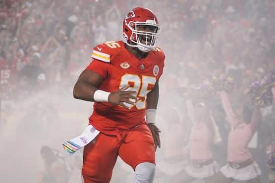 Kansas City Chiefs defensive tackle Chris Jones