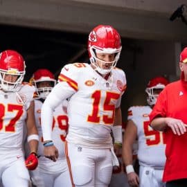 Kansas City Chiefs quarterback Patrick Mahomes