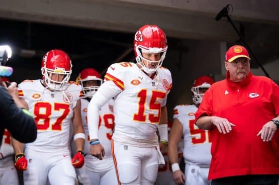 Kansas City Chiefs quarterback Patrick Mahomes