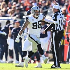 Las Vegas Raiders defensive end Maxx Crosby (98)