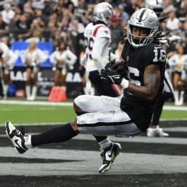 Las Vegas Raiders wide receiver Jakobi Meyers