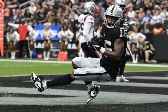 Las Vegas Raiders wide receiver Jakobi Meyers