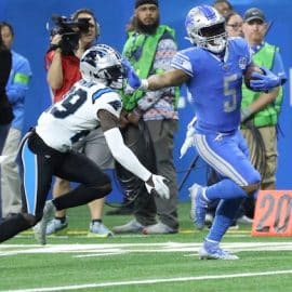 Lions running back David Montgomery