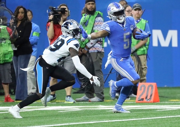 Lions running back David Montgomery