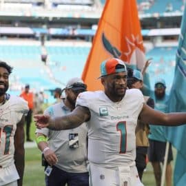 Miami Dolphins quarterback Tua Tagovailoa