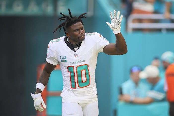 Miami Dolphins wide receiver Tyreek Hill