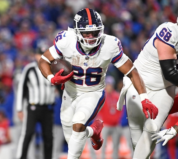 New York Giants running back Saquon Barkley