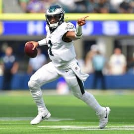 Philadelphia Eagles quarterback Jalen Hurts