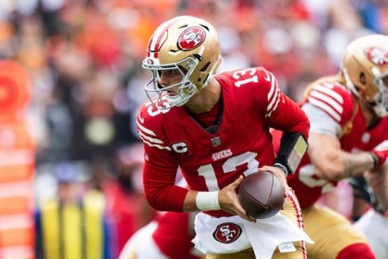San Francisco 49ers quarterback Brock Purdy