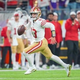 San Francisco 49ers quarterback Brock Purdy