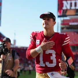 San Francisco 49ers quarterback Brock Purdy