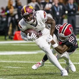 Washington Commanders wide receiver Curtis Samuel