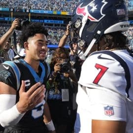 bryce young shakes hand with old friend cj stroud (1)