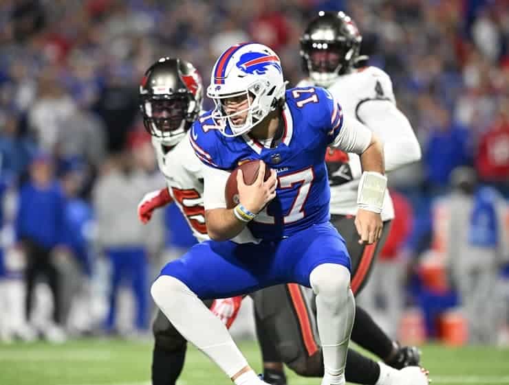 josh allen going against bucs on thursday night football (1)