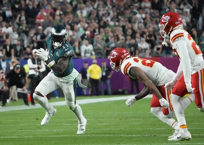 AJ Brown Eagles